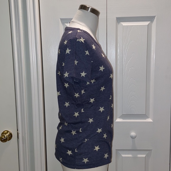 🎉HP🎉 Alternative Apparel Knit Stars Crew Neck Tee - Picture 3 of 6